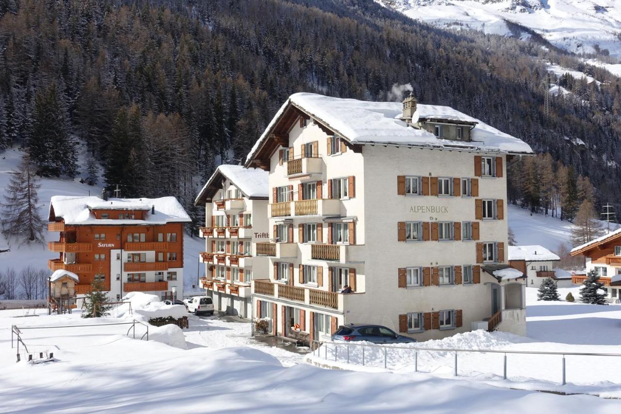Apartment Alpenblick Саас-Грунд Екстер'єр фото